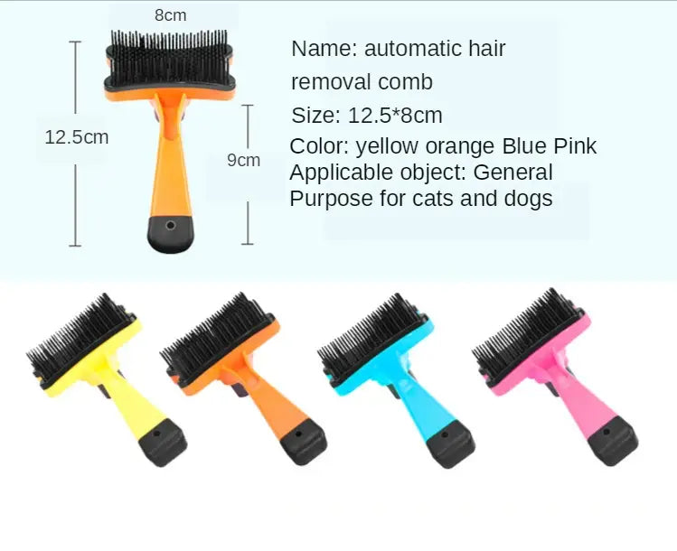 Pets Fur Knot Cutter Dog Grooming Shedding Tools Pet Cat Hair Removal Comb Brush Double Sided Pet Products Comb for Cats