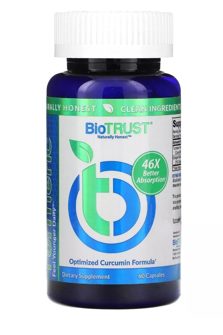 Bio TRUST Ageless Turmeric 60 Capsules