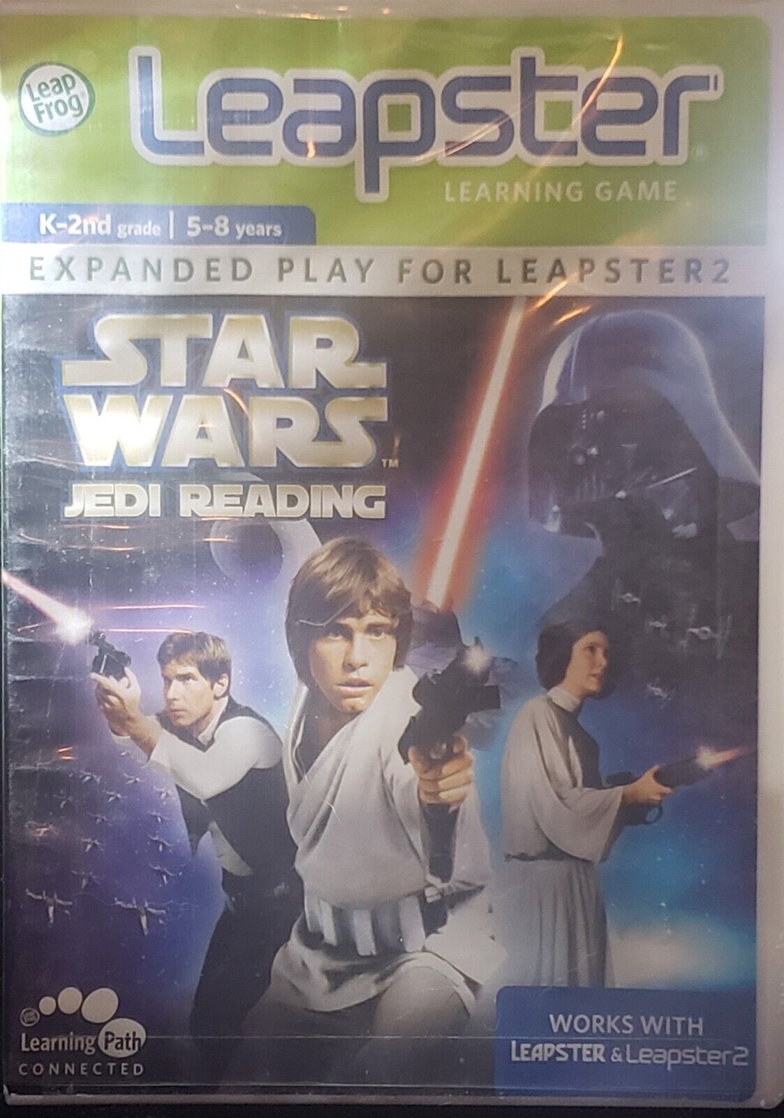 LeapFrog Leapster Learning Game Star Wars Jedi Reading (Leapster 2009) Sealed - Video game