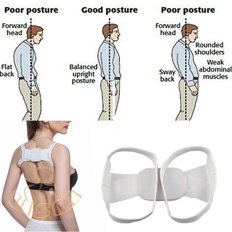 Posture Training Belt For Upper Back. Humpback Correction Strait Back